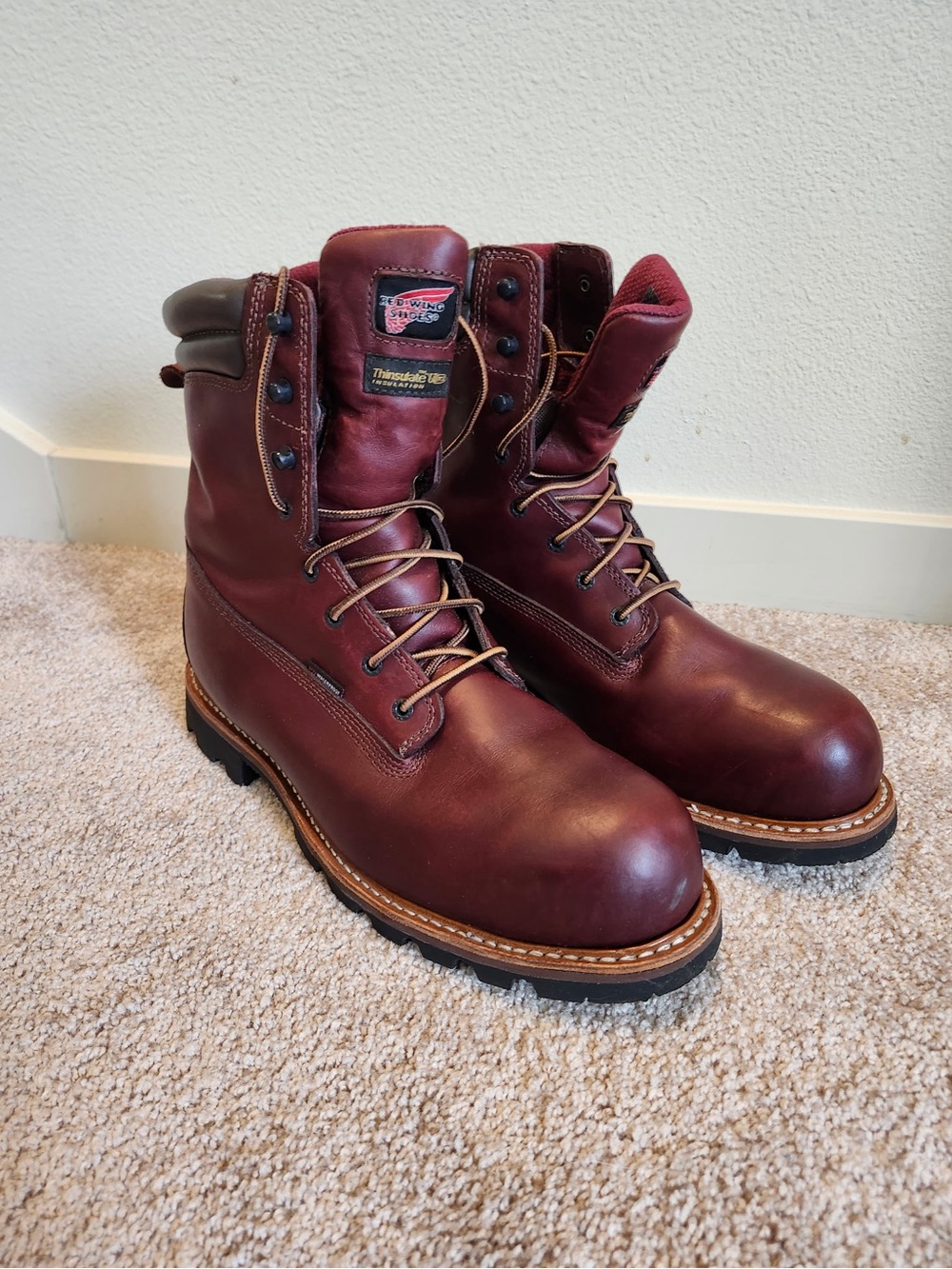 Red Wing Lace-Up Work Boots #4401